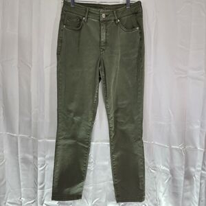 Tommy Bahama Size 6 High Rise Ankle Women's Green Jeans